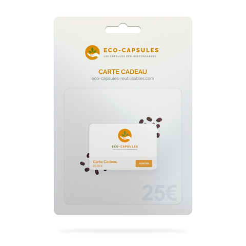 Carte cadeau - Eco-capsules