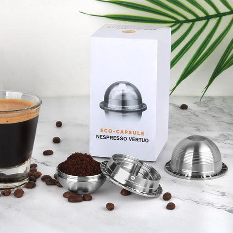 Nespresso® Vertuo 230 ml reutilizable // Cápsula y kit