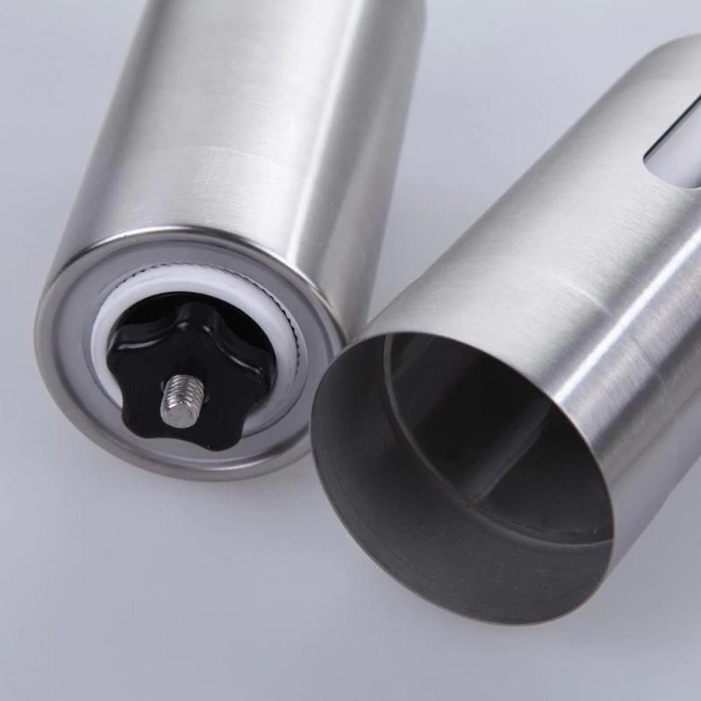 Adjustable stainless steel manual coffee grinder - Ecopods