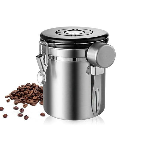 Stainless steel tin for tea & coffee