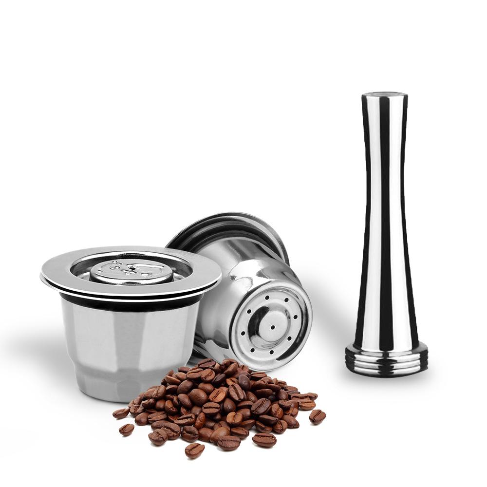 ÉCOCAPS Capsule réutilisable Nespresso® en inox - 1 / Nespresso Classique