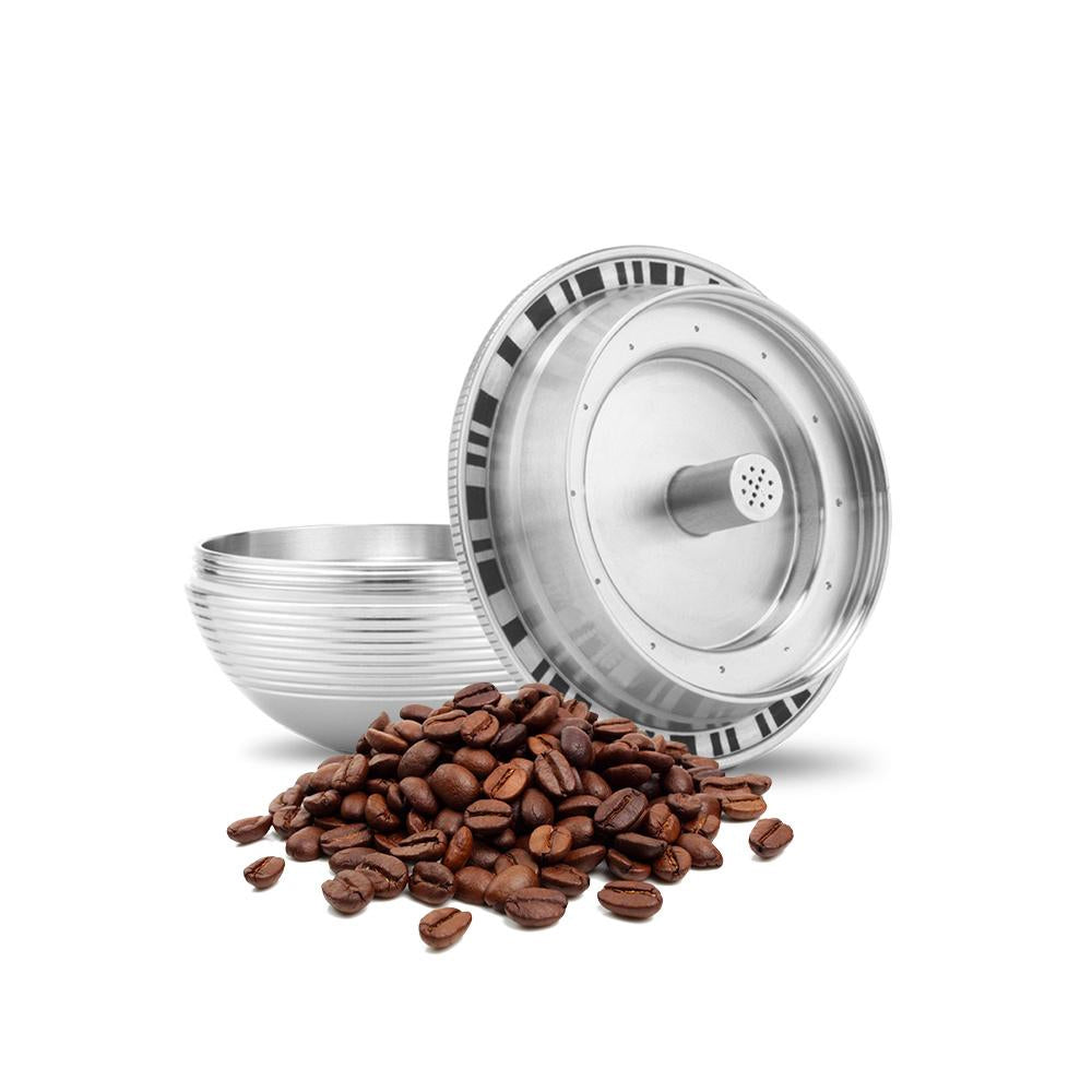 Wiederverwendbare Kapsel Nespresso® Vertuo 70 ml // Kapsel und Set - Öko-Kapseln