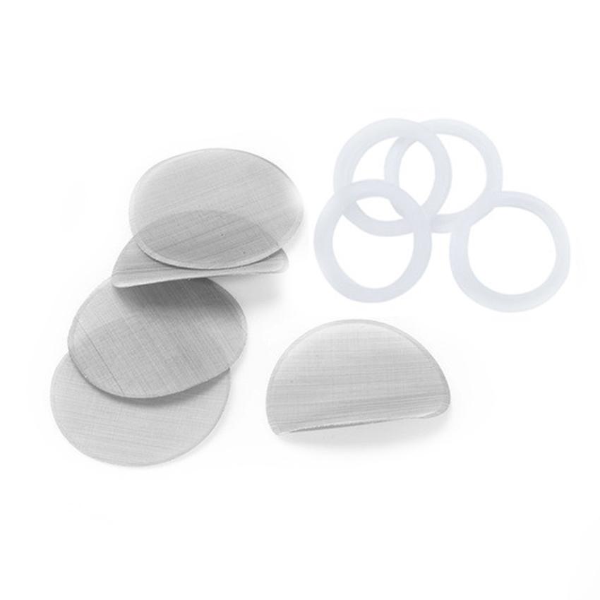 8x Steel Filters + 15x Silicone Seals - Nespresso® Pods Old Generation